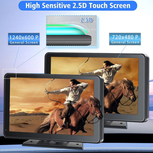 Smart Car Screen with Wireless Connectivity